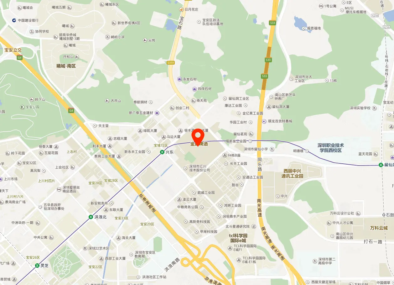 雪花总部大厦（华润雪花科创城）地图位置